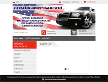 Tablet Screenshot of czescidoamerykanow.pl